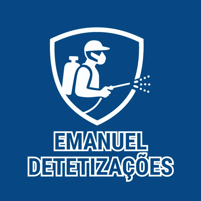 Emanuel Detetizações — Logo e flyer